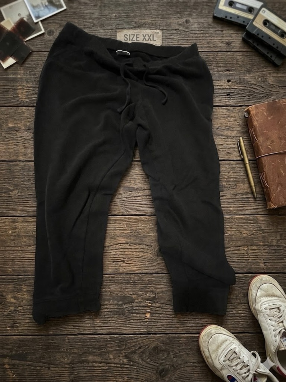 Champion Women’s  Black Jogger Sweatpants - Elastic Waist with Drawstring